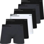 Imagem da oferta Kit 6 Cuecas Boxer Lupo Sem Costura Box Microfibra Original