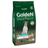 Imagem da oferta Ração Golden Seleção Natural Cães Adultos Porte Pequeno Frango e Arroz Mini Bits 10,1kg