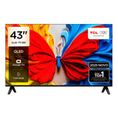 Imagem da oferta Smart Tv Tcl 43 Polegadas 43s5k Fhd Qled Hdr10 Google Tv