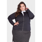 Imagem da oferta Jaqueta Zíper Plus Size