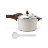 Imagem da oferta Brinox - Panela de Pressão Ceramic Life Pressure Indução 4,2L + Concha - Vanilla