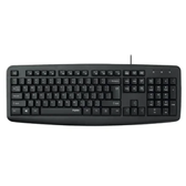 Imagem da oferta Teclado Rapoo NK2600 104 Teclas de Membrana Teclas Multimídia ABNT Resistente a Líquidos USB Preto - NK2600