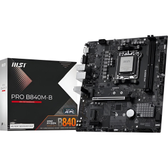 Imagem da oferta Placa-Mãe Msi Pro B840m-B Am5 Para Ryzen Ddr5 Matx M.2 Nvme Hdmi Vga