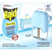 Imagem da oferta Raid Repelente Elétrico Líquido 45 Noites Family Aparelho+Refil