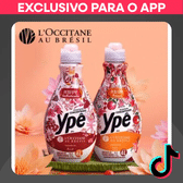 Imagem da oferta Kit 2 Amaciantes Concentrado Ypê L'Occitane au Brésil 1 Litro