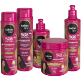 Imagem da oferta Kit SOS Cachos + Poderosos 2ABC e 3ABC 5 produtos Salon Line