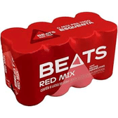 Imagem da oferta Pack de Beats Red Mix 269ml Lata Caixa 8 Unidades