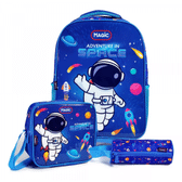 Imagem da oferta Kit De Mochila Escolar Magic Kids