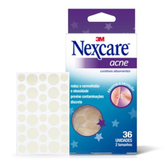 Imagem da oferta NEXCARE 3M Adesivo Hidrocoloide Transparente para Acne e Espinha 36 Un.