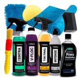 Imagem da oferta Kit Lavagem Shampoo Cera Tok Final Intense Sintra Fast Vonix