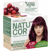 Imagem da oferta Tinta de Cabelo Natucor Naturalmente Enigmática Marsala Escuro 5.26 - Embelleze