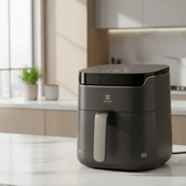 Imagem da oferta Air fryer Fritadeira Elétrica sem oleo Rita Lobo 5,6L 9 receitas funções pré-definidas