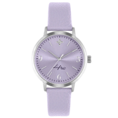 Imagem da oferta Relógio Life Realizações Feminino Couro Lilas