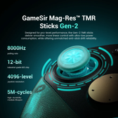 Imagem da oferta Controle de Jogo Sem Fio GameSir G7 Pro 8K Edição Aimlabs para Nintendo Switch 2 Android iOS PC Steam Gamepad 800