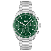 Imagem da oferta Relógio Lacoste Masculino Aço Prateado 2011346