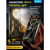 Imagem da oferta IP68 Mini smartphone robusto com Android 15 Cubot KingKong MINI 4 ecrã mini de 4,7 polegadas 90 Hz bateria de 4700 m