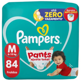 Imagem da oferta Fralda Pampers Pants Ajuste Total M 84 Unidades