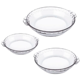 Imagem da oferta Conjunto de Formas Nadir Marinex Filetada em Vidro com 3 Peças