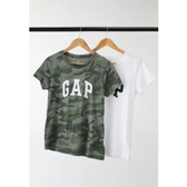 Imagem da oferta Kit 2pçs Camiseta GAP Logo Verde e Branca
