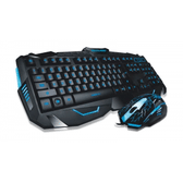 Imagem da oferta Teclado E Mouse Gamer C/ Fio Detalhes Azuis Multilaser-tc195