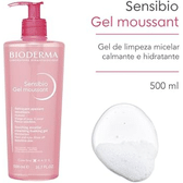 Imagem da oferta Gel de Limpeza Micelar Facial Bioderma Sensibio Gel Moussant 500ml