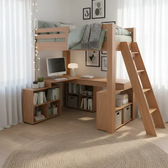 Imagem da oferta Cama Office Solteiro Adulto Com Escrivaninha Star Ee