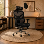 Imagem da oferta Cadeira de Escritório Ergonômica Soberano 200kg
