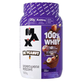 Imagem da oferta 100% Whey Max Titanium x Dr. Peanut (900g), Sabor Avelã