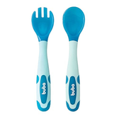 Imagem da oferta Buba Kit Talher Flexivel E Termossensivel Azul