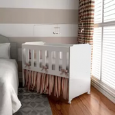 Imagem da oferta Mini Berço com Colchão Tigus Baby Branco