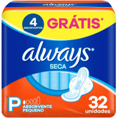 Imagem da oferta 2 Pacotes Absorvente Always Super Proteção Seca com Abas - 32 Unidades
