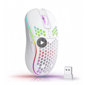 Imagem da oferta Mouse sem Fio 2.4G RGB