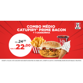 Imagem da oferta Combo Catupiry Prime Bacon + casquinha