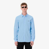 Imagem da oferta Camisa Slim Fit em popeline de algodão stretch