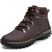 Imagem da oferta Bota Coturno Adventure Masculinina Cano Curto Trilha Super Conforto Preto
