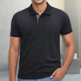 Imagem da oferta Camisa Polo Masculina Ogochi Original Slim Camiseta