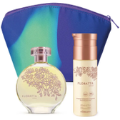 Imagem da oferta Combo Presente Dia dos Namorados Floratta Gold: Desodorante Colônia 75ml + Creme Corporal 200ml + Nécessaire Boti Amor