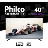 Imagem da oferta Smart Tv Philco 40 P40vik Led Roku Dolby Audio Wi-fi Hdmi Hdr Full Hd 110220v