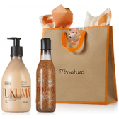 Imagem da oferta Presente Natura Ekos Tukumã - Polpa Desodorante Hidratante Corporal + Sabonete Líquido + Sacola de Presente