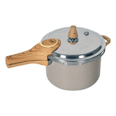 Imagem da oferta Panela De Pressão Brinox Ceramic Life Pressure 4,2l Areia