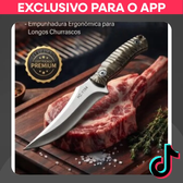 Imagem da oferta Faca Churrasco Aço Inox Punho Ergonômico Cozinha Gourmet