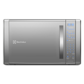 Imagem da oferta Micro-Ondas com Painel Touch On Glass e Função Grill Electrolux - ME41X