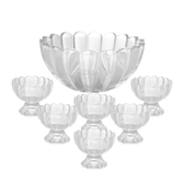 Imagem da oferta Wolff - Conjunto 7 Peças Bowl Com 6 Taças Para Sobremesa Geneva 1,1l125ml