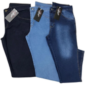 Imagem da oferta Combo 3 Calças Jeans Masculinas Slim com Lycra