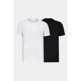 Imagem da oferta Kit Aramis 2 Camisetas Comfort+ Preto E New Basic Branco Preto M