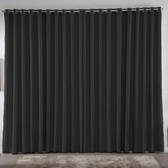 Imagem da oferta Cortina 2.00 x 1.80 m Blackout Blecaute Preto Corta Luz Em Tecido Grosso Para Quarto E Sala Casa Laura Enxovais