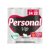 Imagem da oferta Personal VIP - Papel Higiênico Folha Dupla, Branco 24 unidades (Embalagem pode variar)