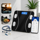 Imagem da oferta Balança Digital Bioimpedância Bluetooth Corporal 180kg