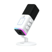 Imagem da oferta Microfone Gamer Mesa Rise Mode RGB USB Branco
