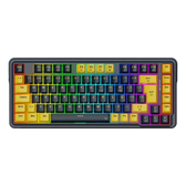 Imagem da oferta Teclado Gamer Mecânico Redragon ELF Preto e Amarelo RGB